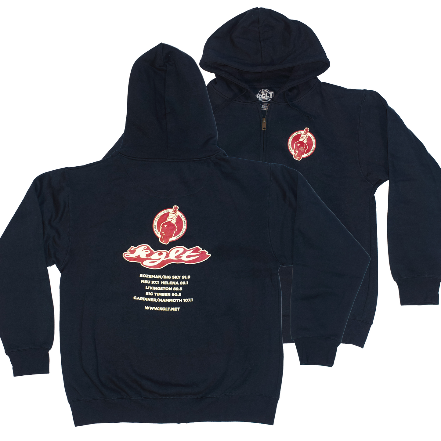KGLT 2022 Zip Up Hoodie