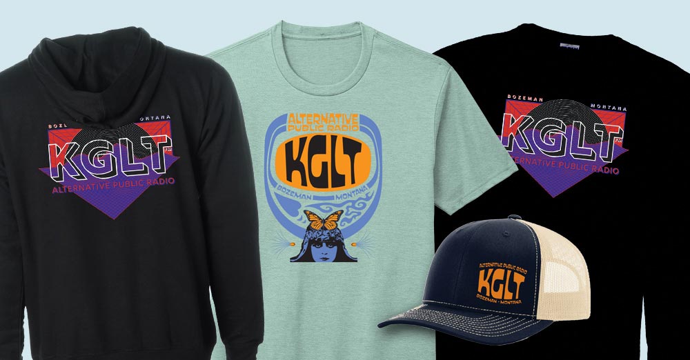 KGLT 2023 shirts and hat