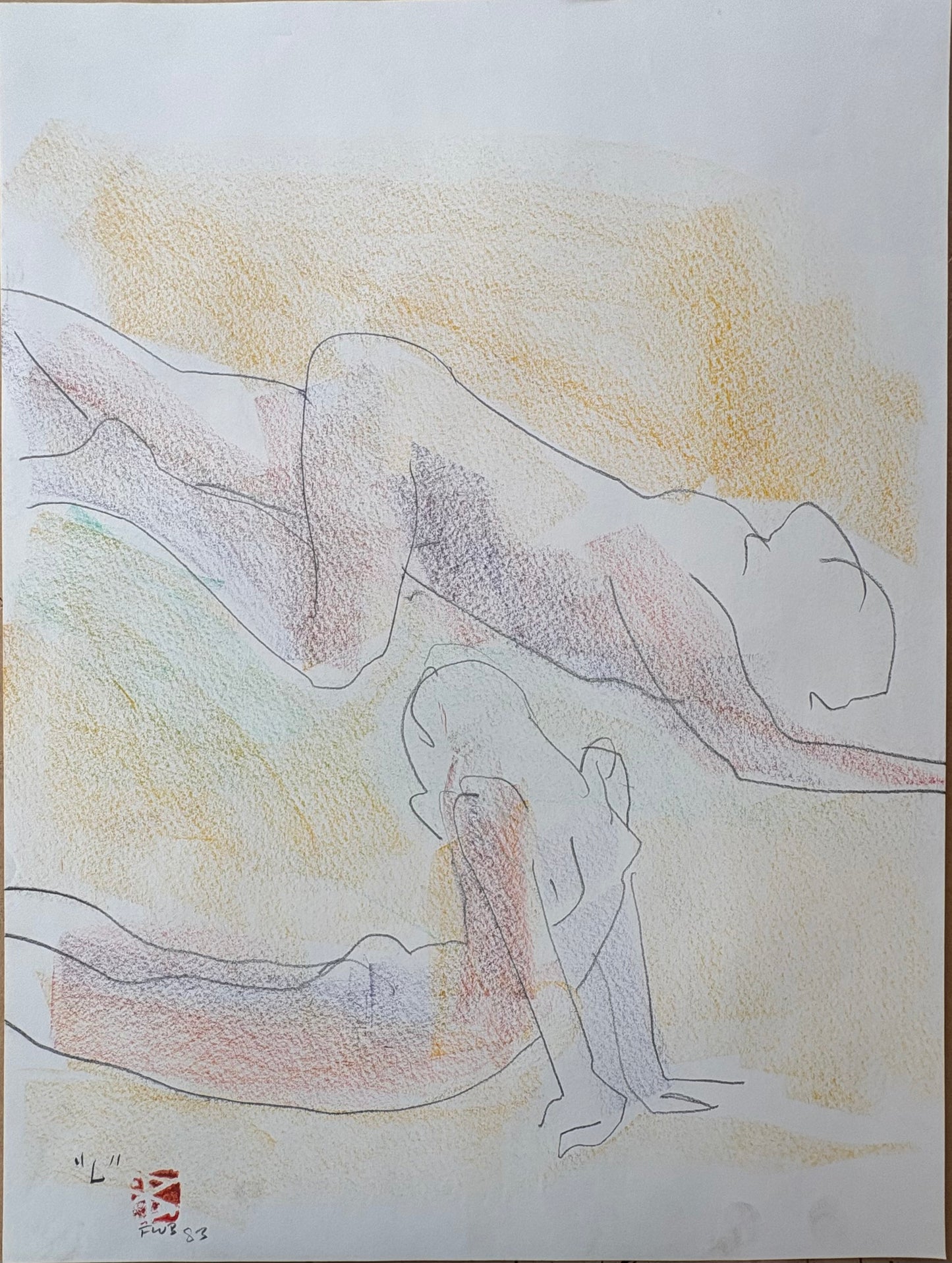 Freeman Butts: Two Reclining Nudes | ART26-7