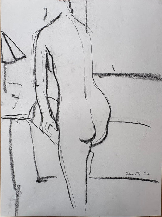 Freeman Butts: A Standing Nude | ART26-8