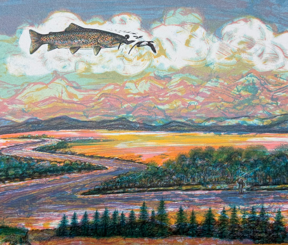 Parks Reece: When Trout Dream ART-54